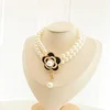 Wholesale Dog Cat Pearl Necklace Jewelry Diamond Pendant Adjustable Luxury Pet Collar Wedding Birthday Prom Costume Accessories 2