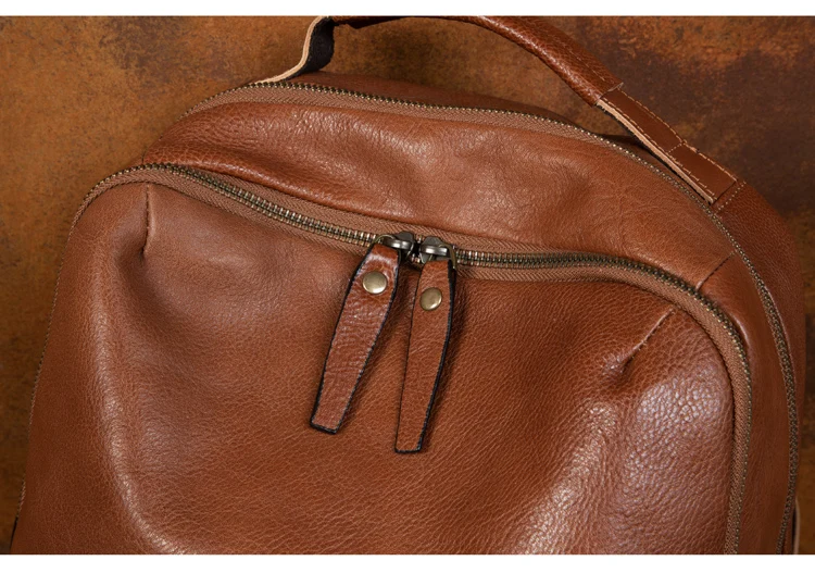 جلد المرأة في الهواء الطلق السفر على ظهره Vintage سعة كبيرة على ظهره حقيبة مدرسية للرجال على ظهره ل 15.6 بوصة حقيبة كمبيوتر محمول