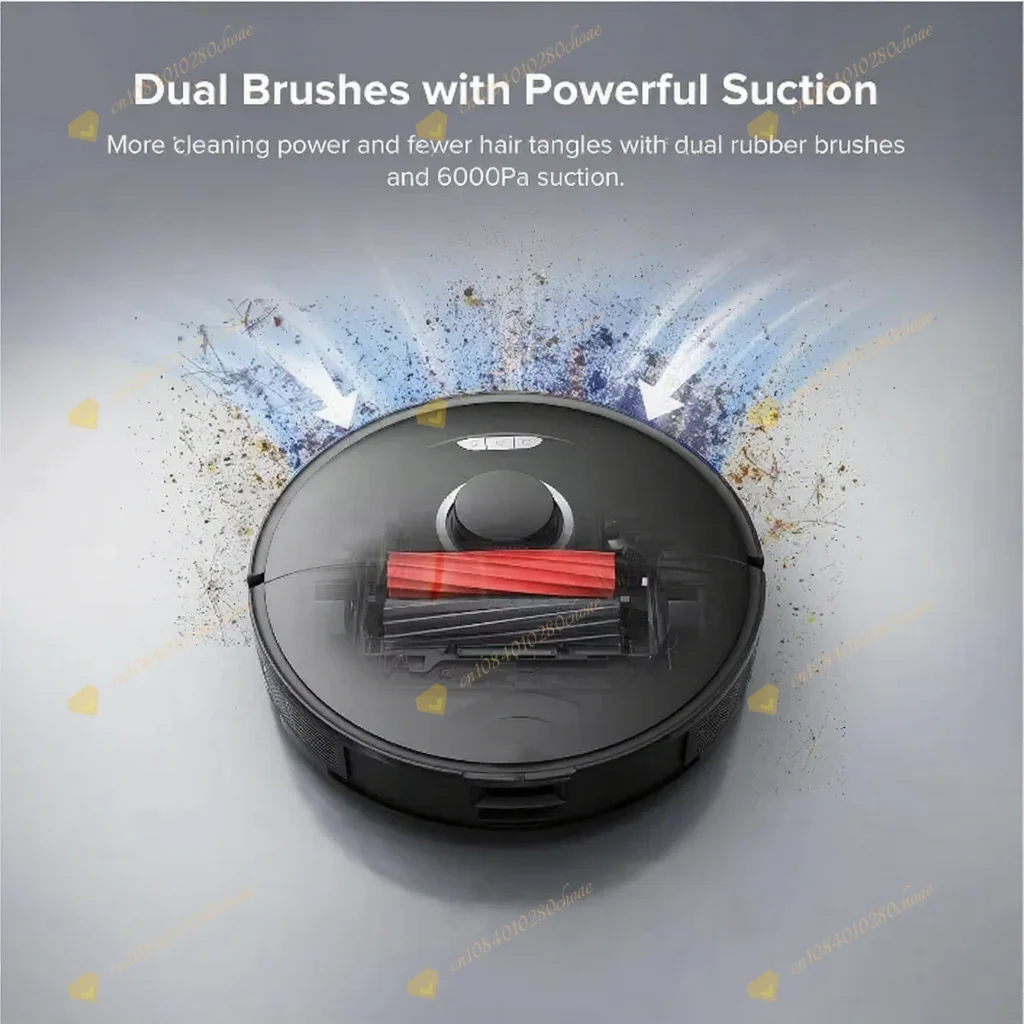 AI Smart Robotic Vacuum Cleaner High Suction Wet Dry Sonic Mop Obstacle Avoidanc