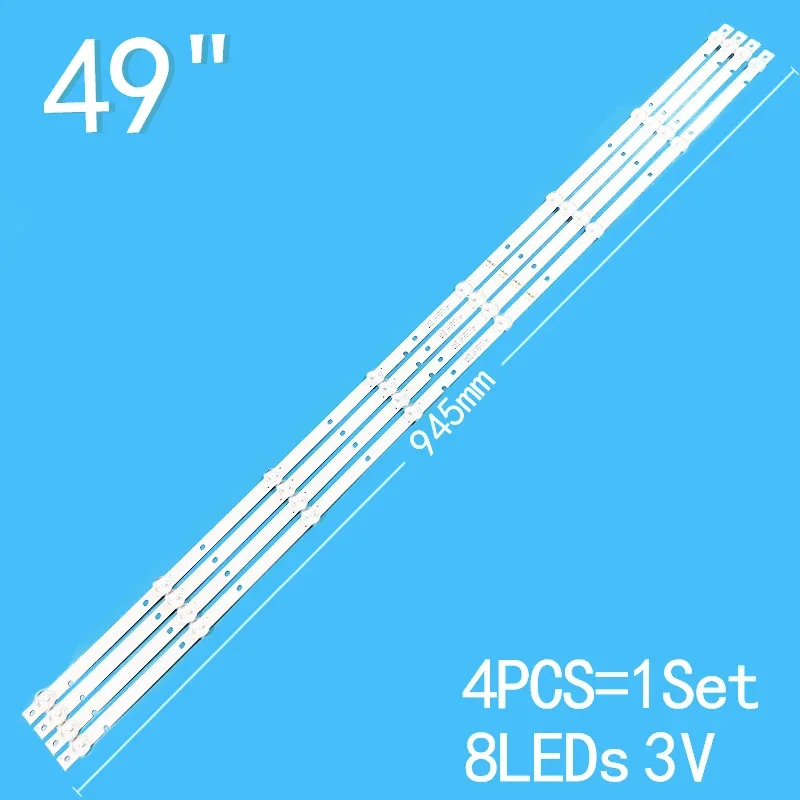 New 4PCS/lot 945mm For 49