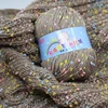 50g Acrylic Knitting Yarn with Colorful Dot Crochet Thread Chunky Wool Spot Pattern DIY Woven Hook Baby Sweater Sock Diaper 5