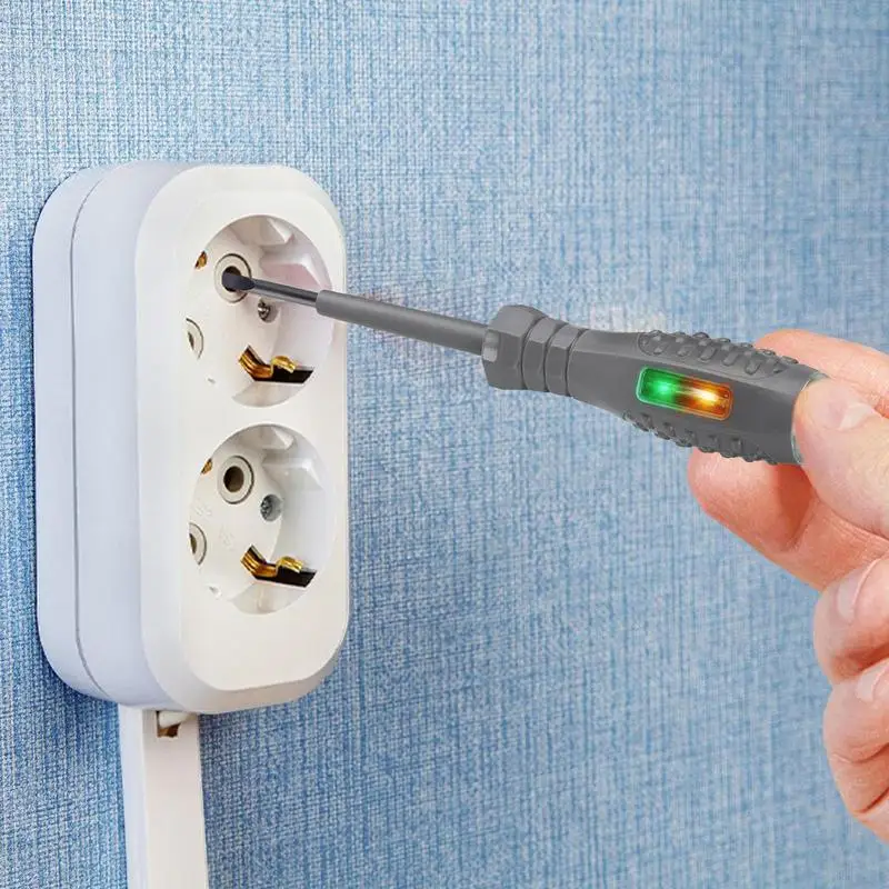 Tournevis Magnétique à Couple élevé, Testeur De Tension, Stylo De Test électrique Réactif, Testeur De Fil Rapide, 2 En 1