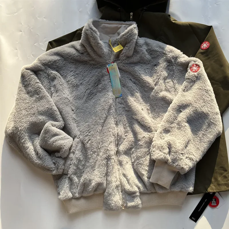 

CE Cavempt Fashion Puffer Parkas Men Heavy Fabric Both Sides Down Jacket CAVEMPT Women Vintage Waterproof Coat
