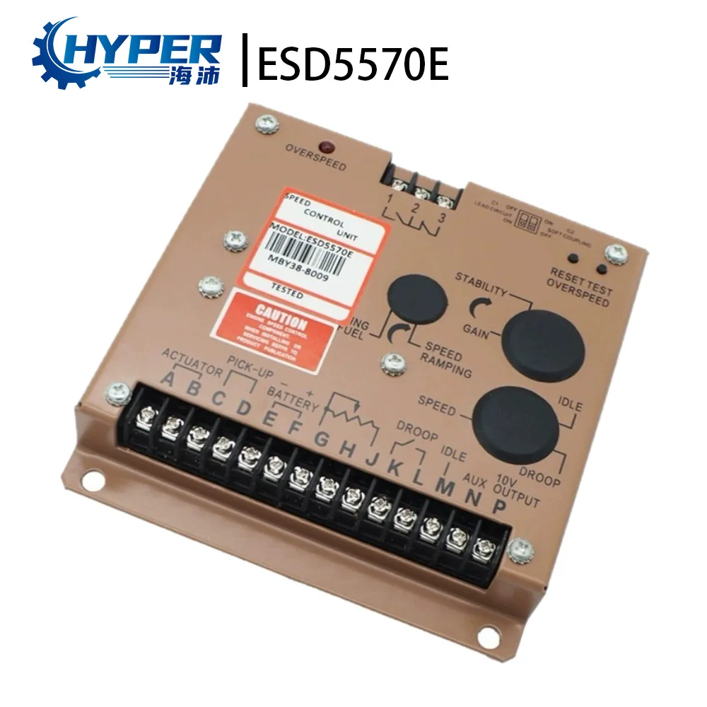 

ESD5570E ESD5570 Diesel Generator Engine Speed Governor Control Unit Board Generator Set ESD5550E / ESD5500E / ESD5522 / ESD5550