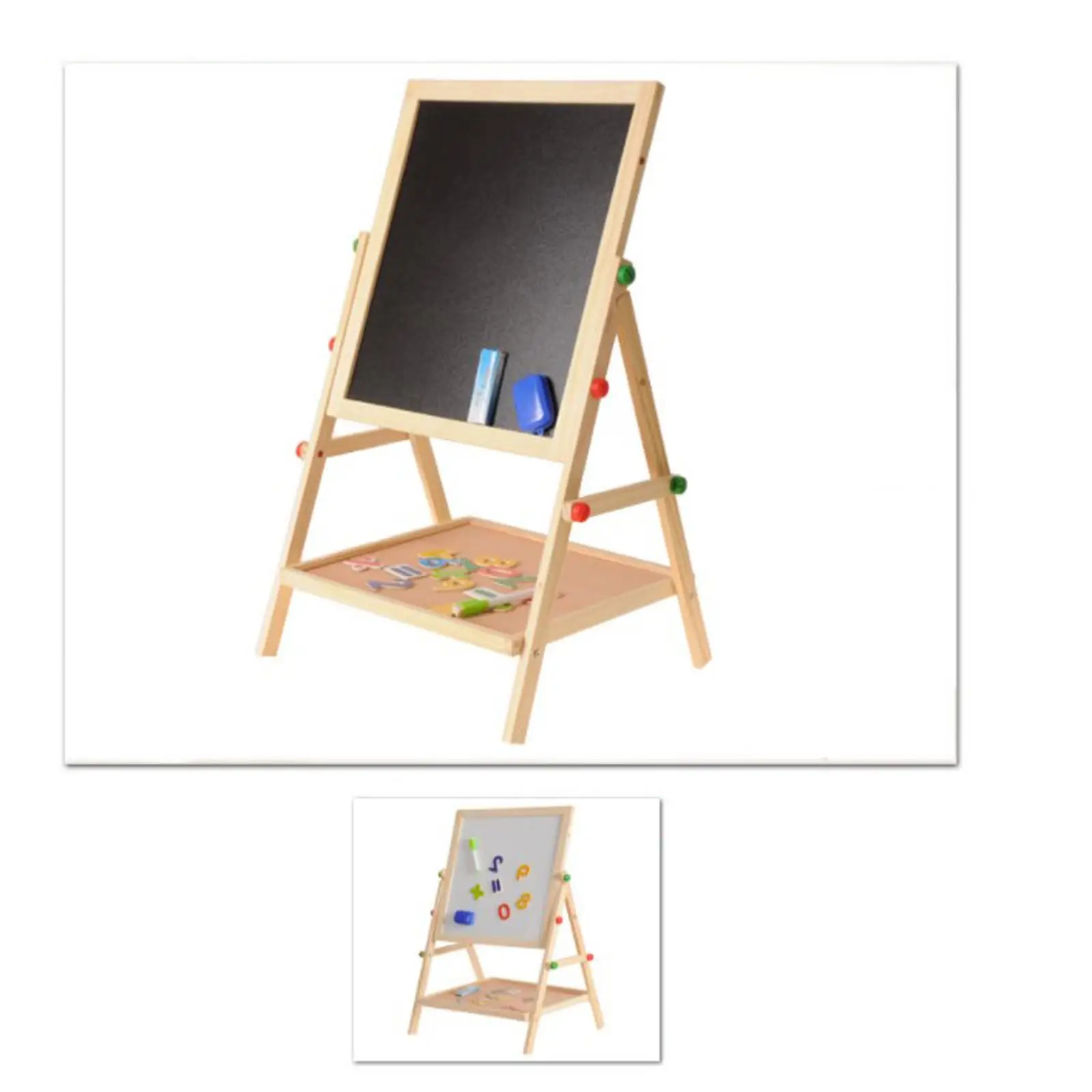 Kids Easel Drawing Easel Board Whiteboard for Home Activities Teaching