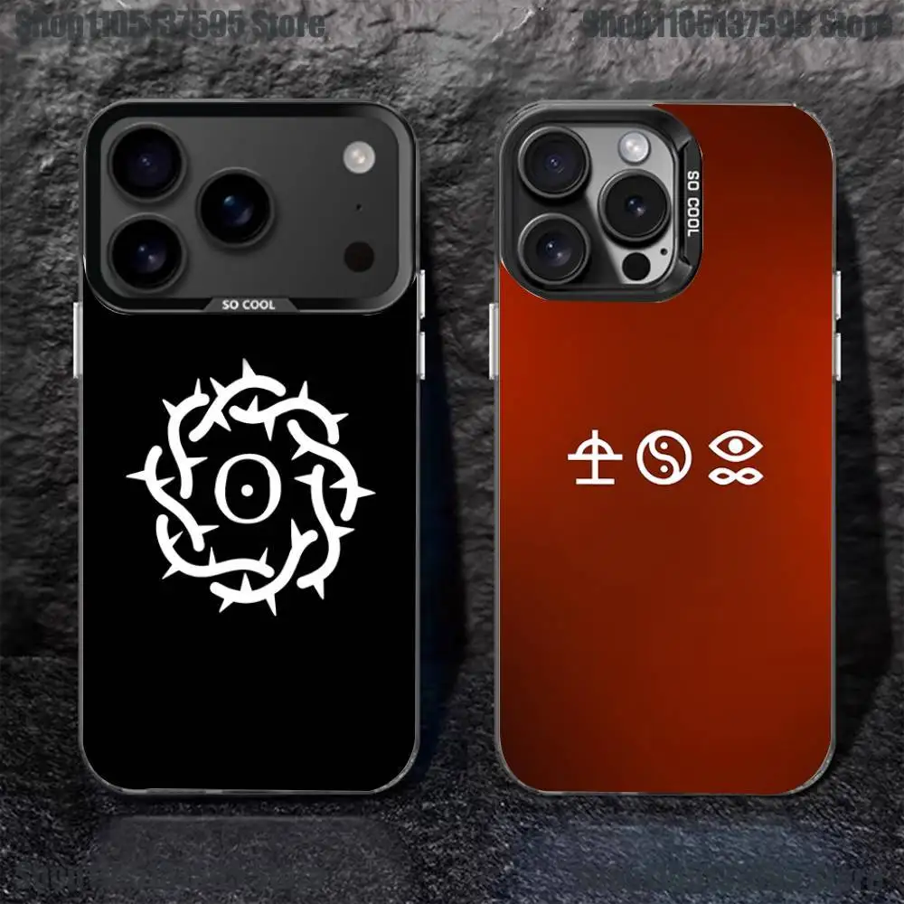 Rock Bad O-Omens Black Matte Shockproof Phone Case