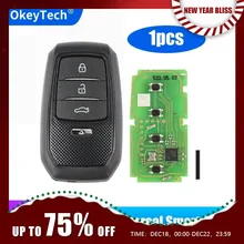 OkeyTech 범용 스마트 키, 도요타 XM38 용 XSTO01EN Xhorse to Y.T, 쉘 지지대 4D 8A 4A 원격 키, 1 개