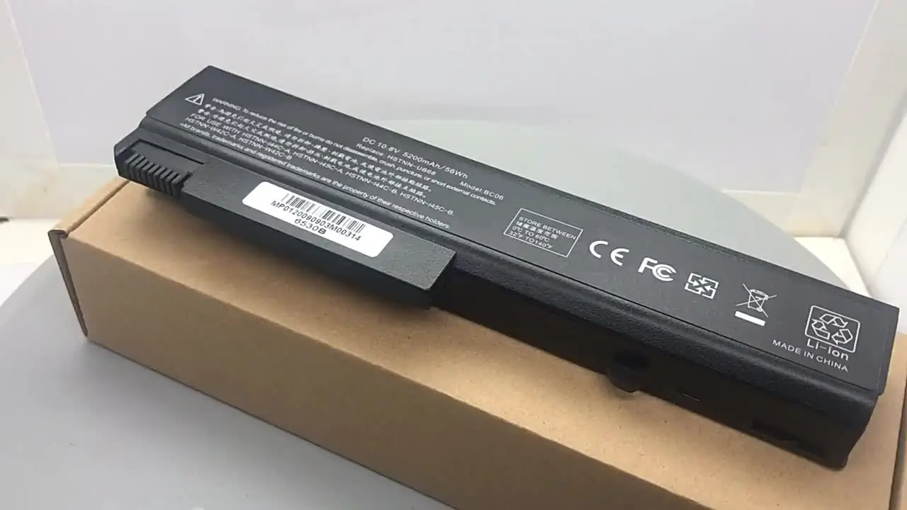 Новый аккумулятор для ноутбука Hp Compaq 6530b 6735b 6535b HSTNN-IB68 IB69 C68C EliteBook 6930p 8440P 8440W 6450B 6