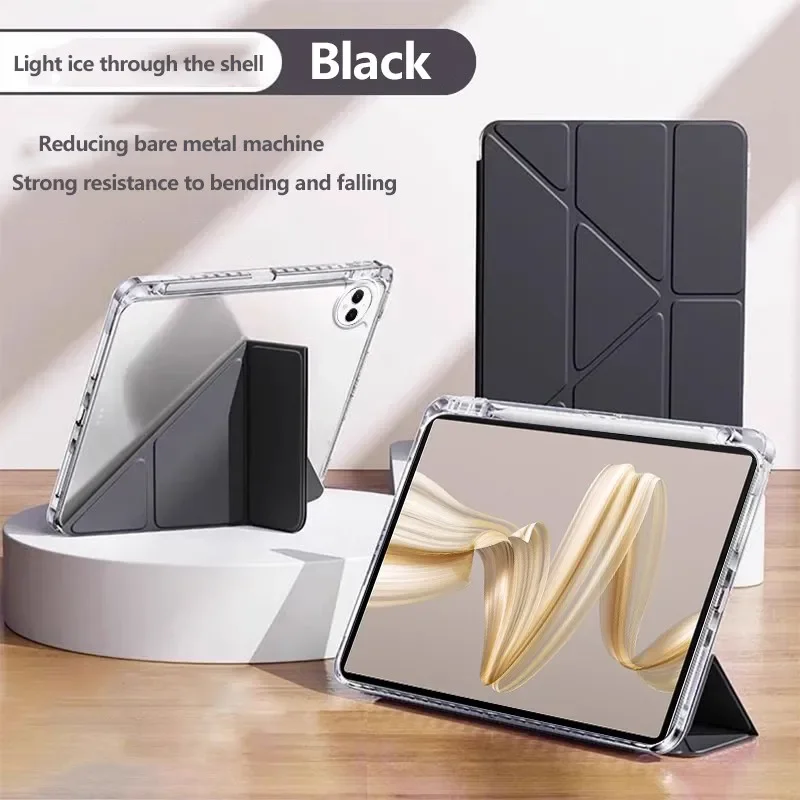 Premium Tablet Case with Pen Slot - Durable PU+PC Cover