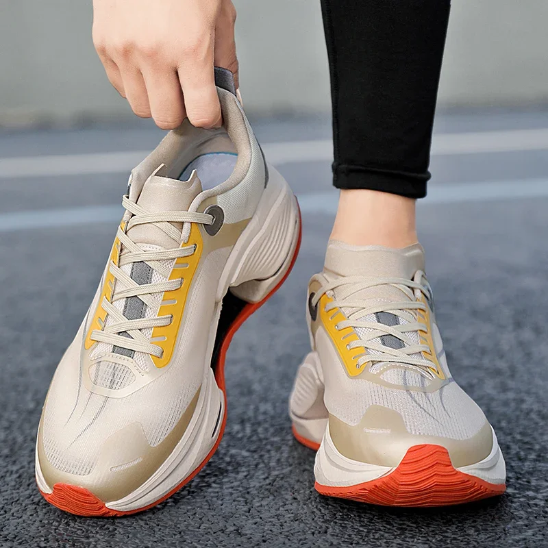 2024 New Ultra Light and Breathable Trendy Couple Style Comfortable Cushioning Rebound Ultra Light Running Casual Sports Shoes 4