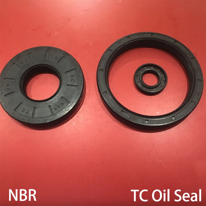 

6*12*4 6x12x4 6*15*4 6x15x4 6*16*5/7 6x16x5/7 Nitrile Rubber NBR Double Lip Spring Ring TC Gasket Radial Shaft Skeleton Oil Seal