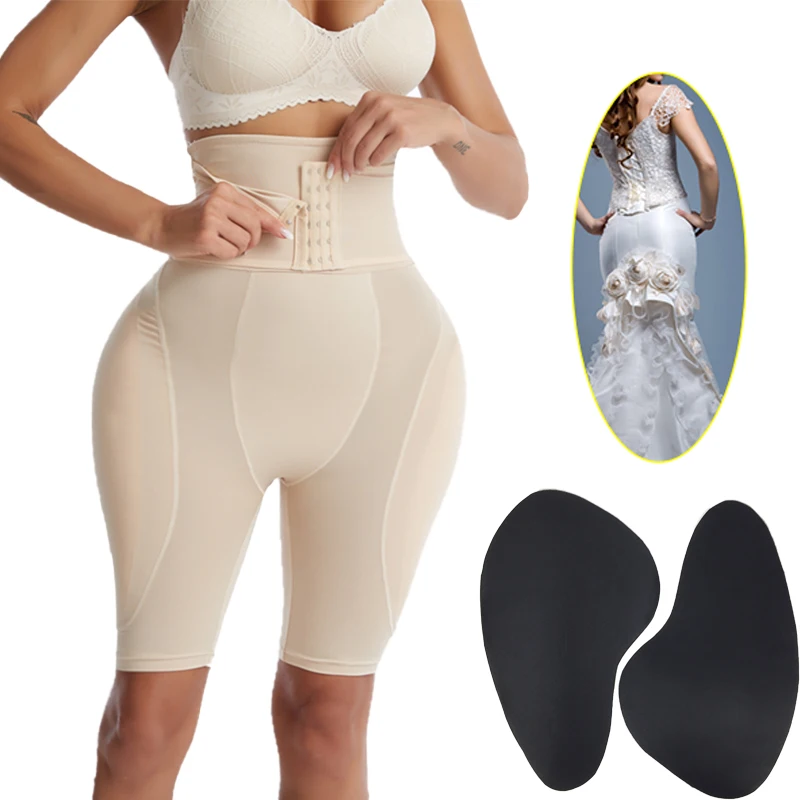 Butt Pads for Bigger Butt Hip Pads Hip Enhancer Upgraded Sponge Padded Butt Lifter Panties Shapewear Tummy Control for Women 6XL