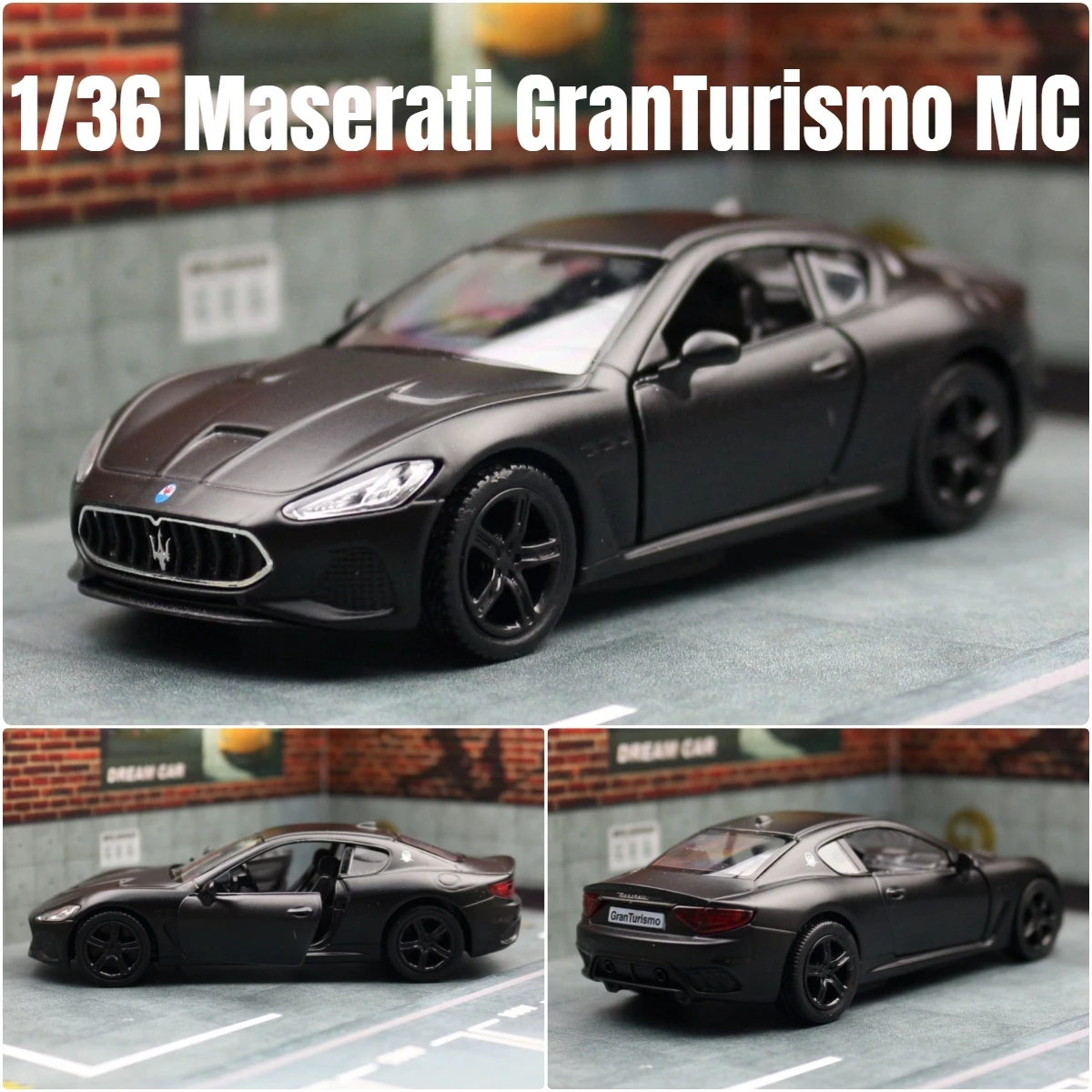 1/36 Maserati GranTurismo MC Super Sport Toy Car Model For