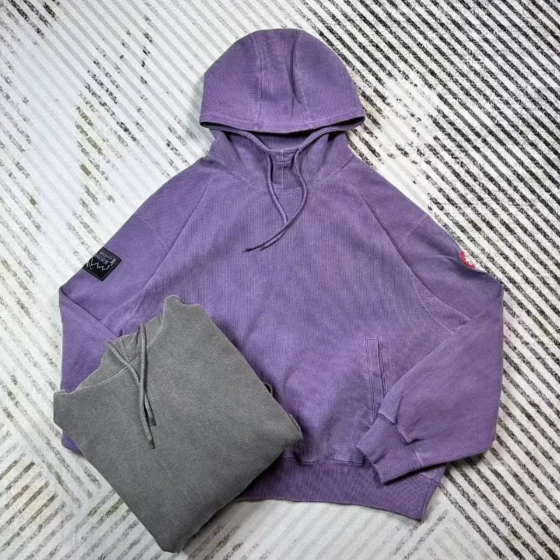 

2024 New Batik Vintage CAVEMPT Hoodies Casual Classic Simple Hoodies High Quality Hip Hop Sportswear Men Women Sweatshirts