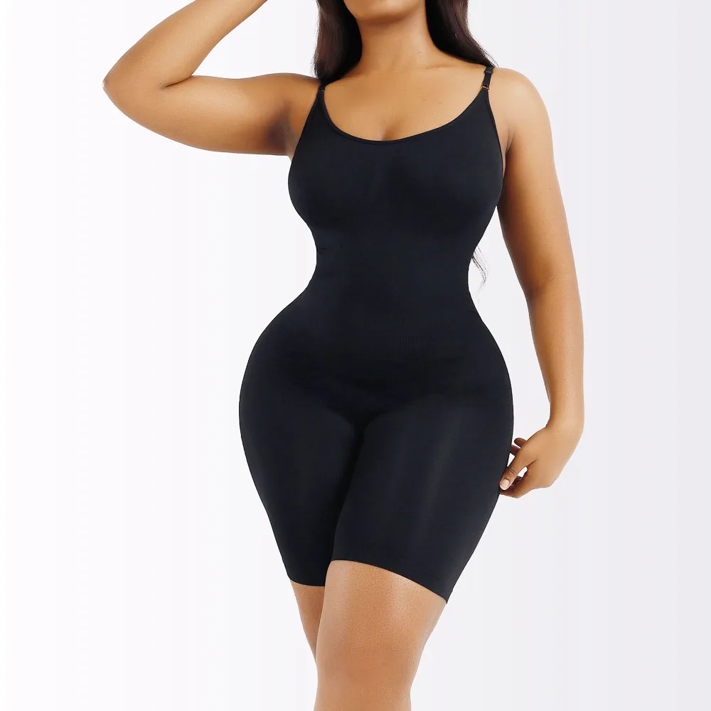 Women Body Shaper Bodysuit Tummy Control Seamless Firm Plus Size Waist Trainer Shapewear