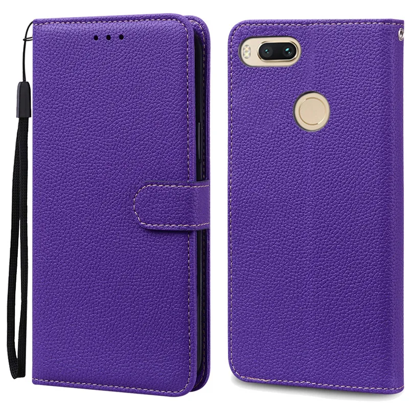 Leather Wallet Flip Case - Elegant Protective Cover with Bumper Coque and Storage Pockets