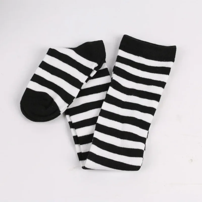 Thigh High Stockings Womens Striped...