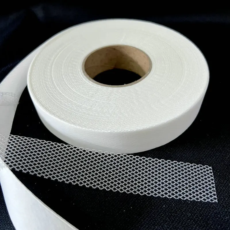 Double Sided Hot Melt Adhesive Sheets Fabric To Fabric / Polyester