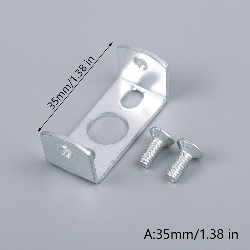 Iron Ceiling Plate Mounting Bracket with Fixed Screws for Ceiling Lamp Installation