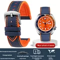 Blue orange silver A