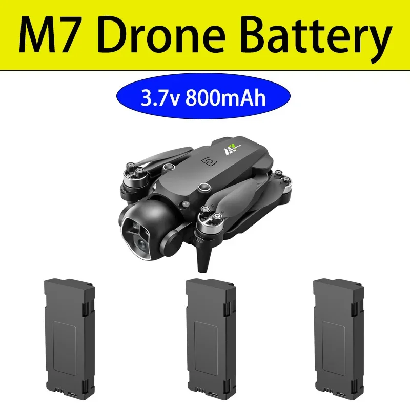 Batterie Drone M7 3.7V 800mAh LiPo - Pièces Rechange Originales