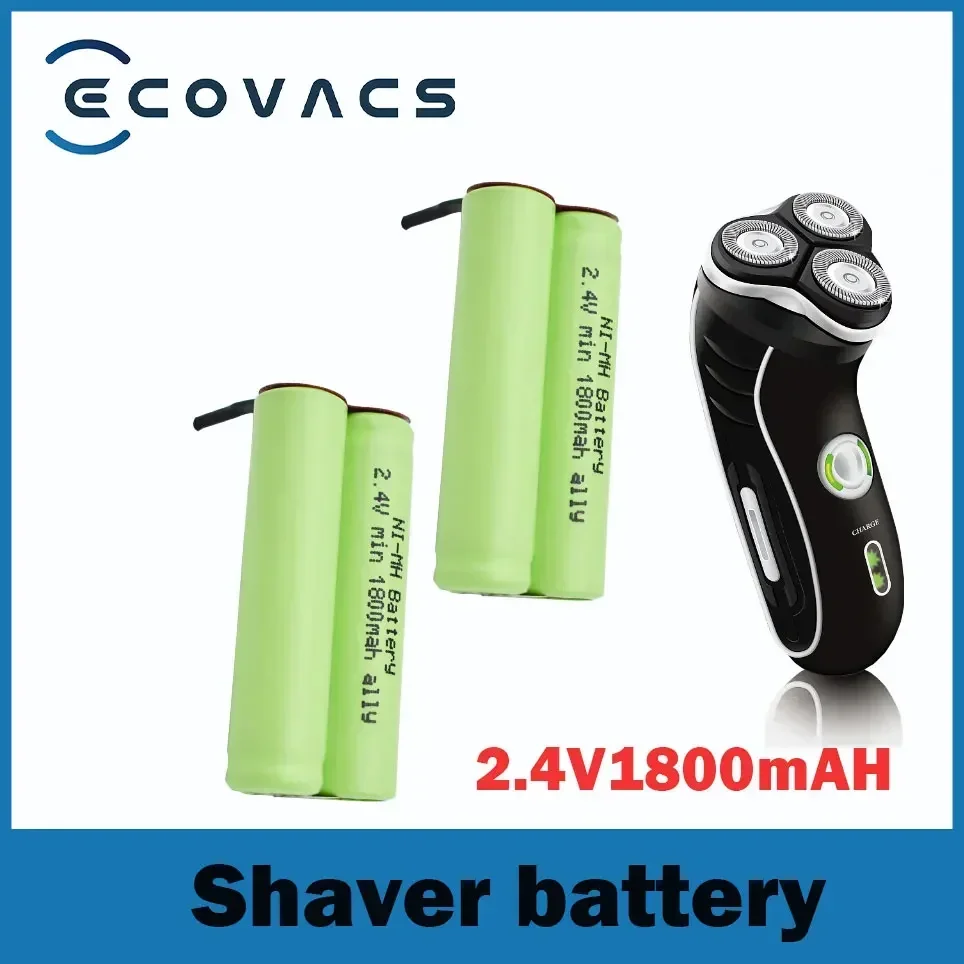 

Ecovacs New 2.4V 1800mAh Ni-MH Battery For HQ8825 HQ8845 HQ8865 HQ8875 HQ7615HQ7630 HQ780 HQ7825HQ7830HQ7845HQ7850/7851 shaver