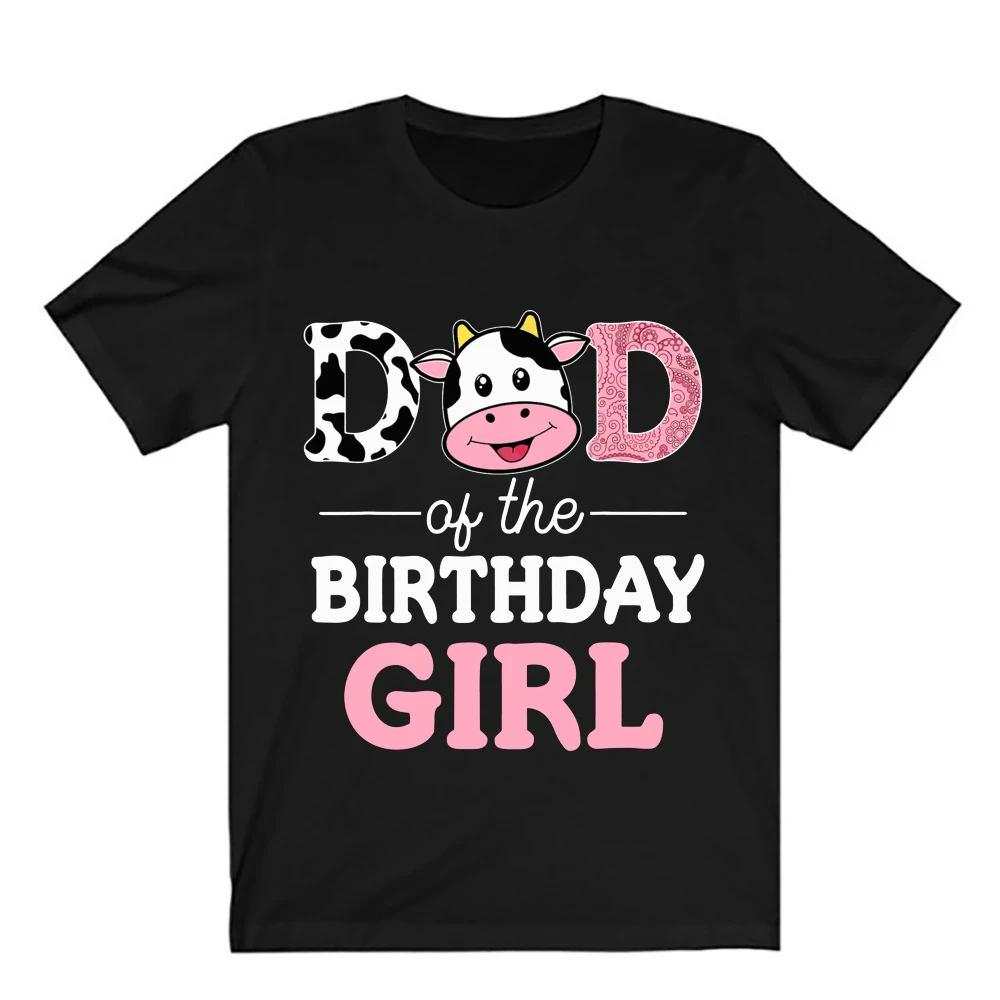Holy Cow I Am One Family Matching Clothes Baby One Birthday Dad Mom Sis Bro T-shirt  Cute Cow Family Look Outfit Top Baby Romper 3