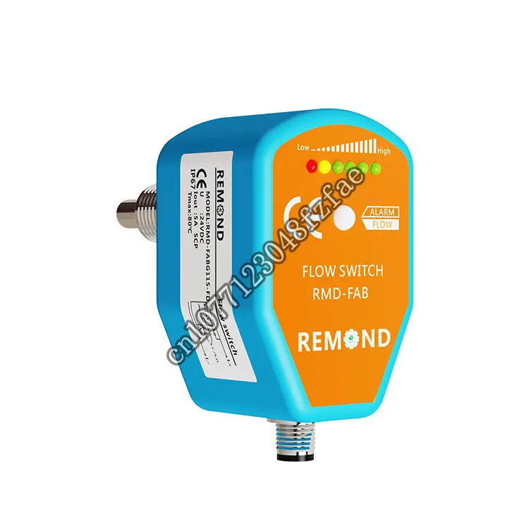 

Electronic water flow switch for liquid air relay output thermal