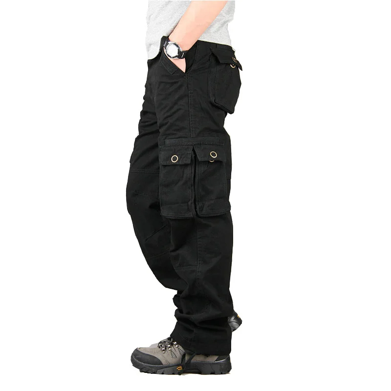 

City Military Tactical Pants Men SWAT Combat Army Trousers Many Pockets Waterproof Wear Resistant Casual Cargo 5XL