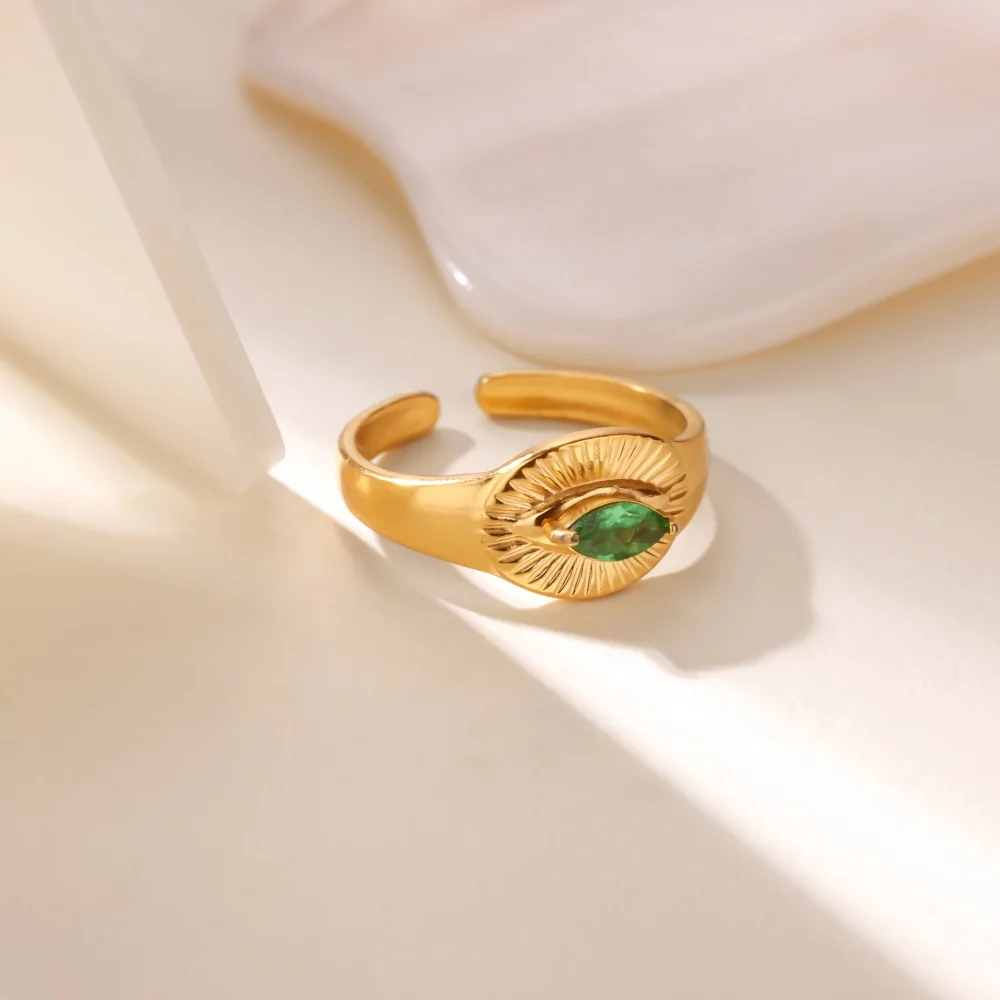 Zircon Stainless Steel Eye Design