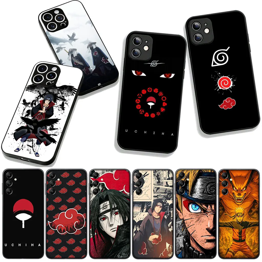 Anime Itachi Akatsuki Naruto Phone Case Cover
