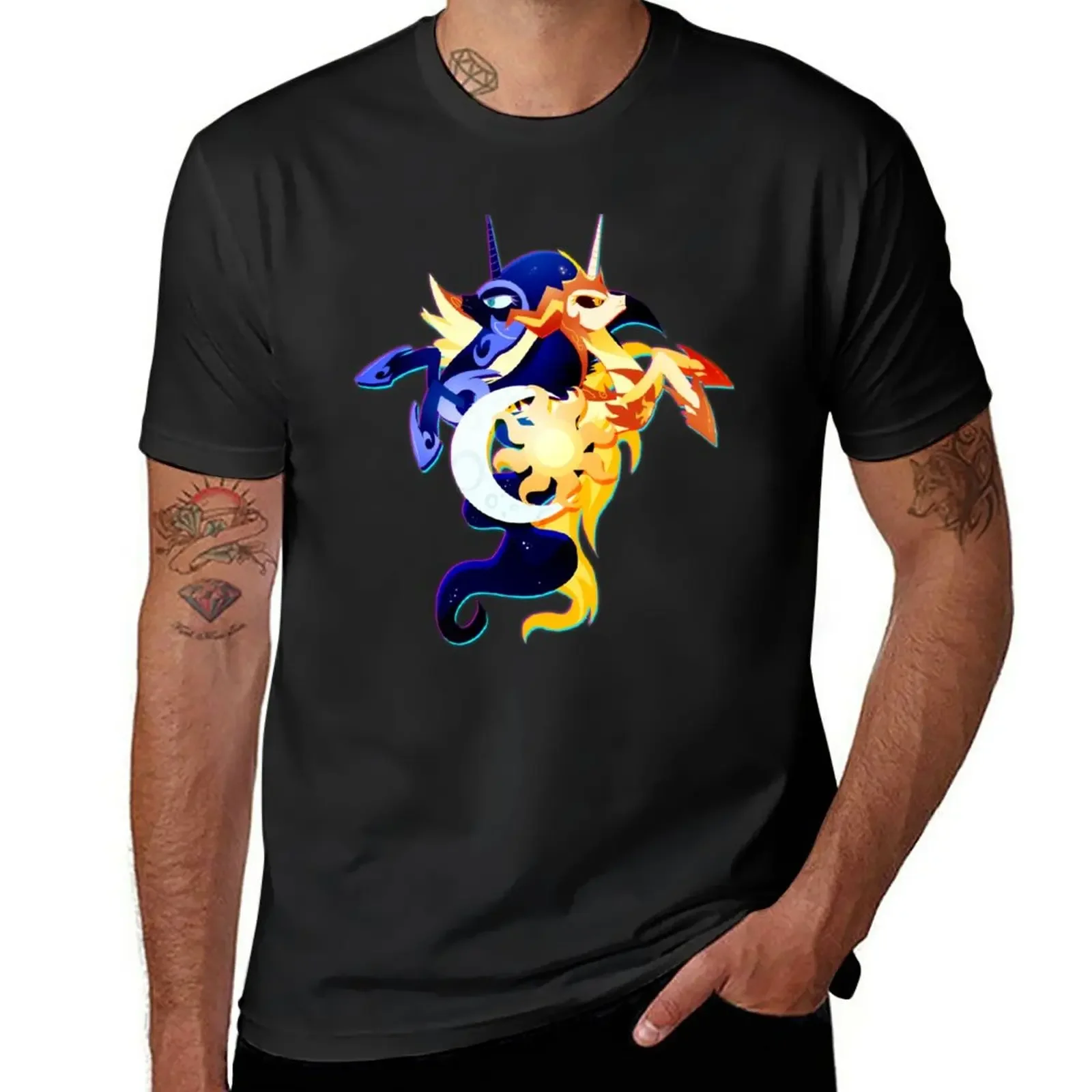 

Nightmare Moon and Daybreaker T-Shirt sweat boys whites black t shirts for men