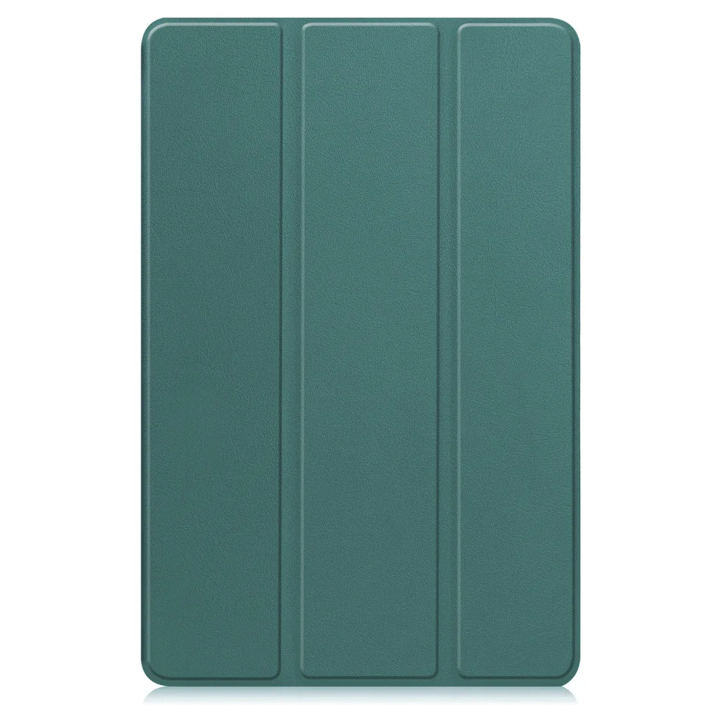 Slim Tri-Fold Leather Tablet Case with Stand - Durable and Portable Protective Cover