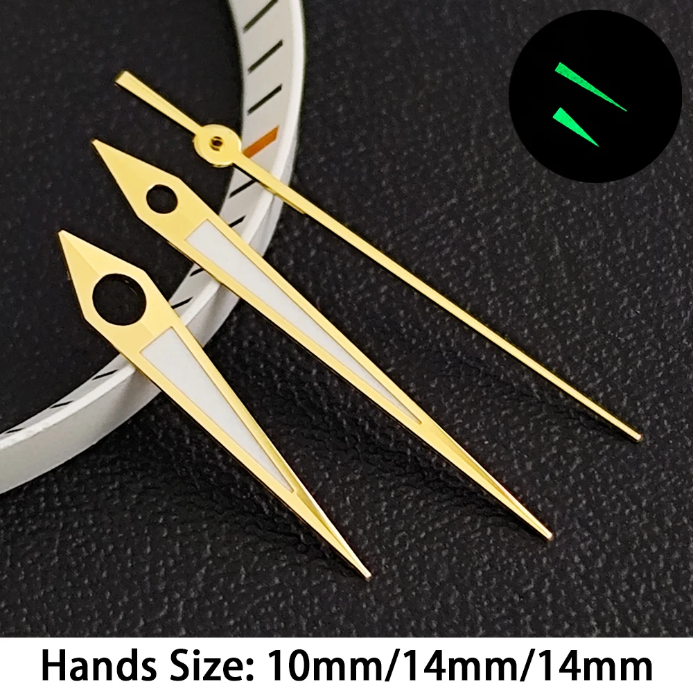 Green Luminous Watch Hands for Mechanical Movements - Replaceable Accessories