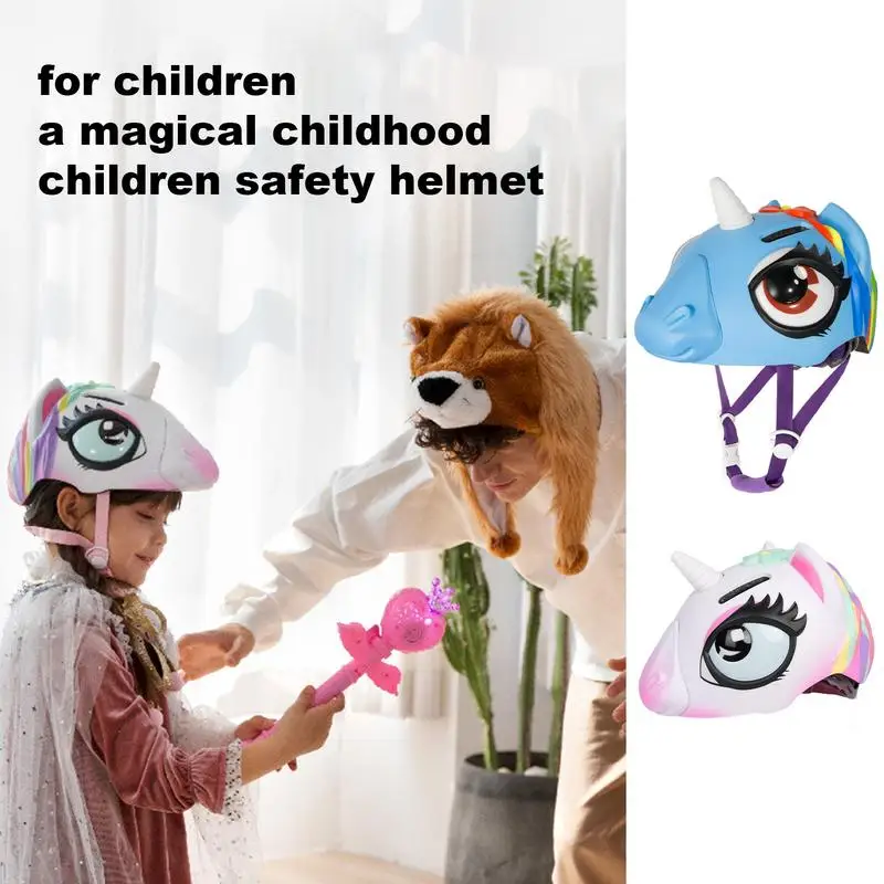 Protective Kid's Cartoon Safety Sports Protection Tool For Roller Skating, Scooter, Bicycle, Skateboard Sports Protection Tool lovely cute cartoon children s bicycle helmet kids skateboarding helmets boys girls roller skating protection safety helmets