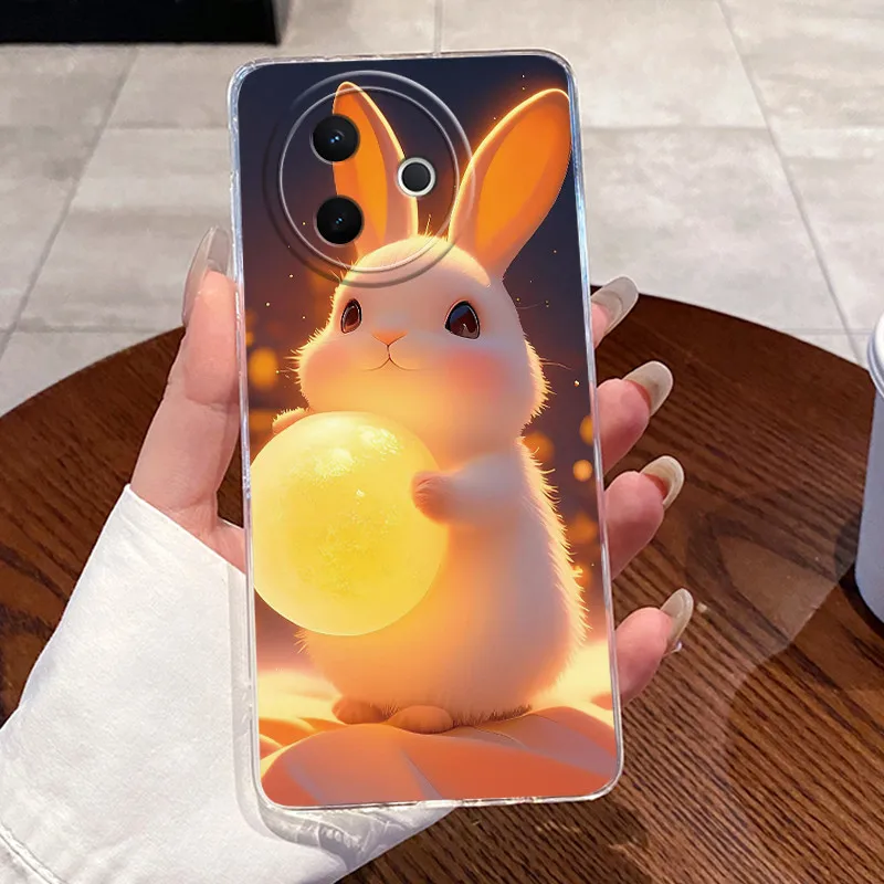 Vivo Y39 5G 케이스 V2436 용 케이스 미적 고급 귀여운 멋진 소년 소녀 패턴 전화 커버 투명 소프트 TPU 실리콘 범퍼