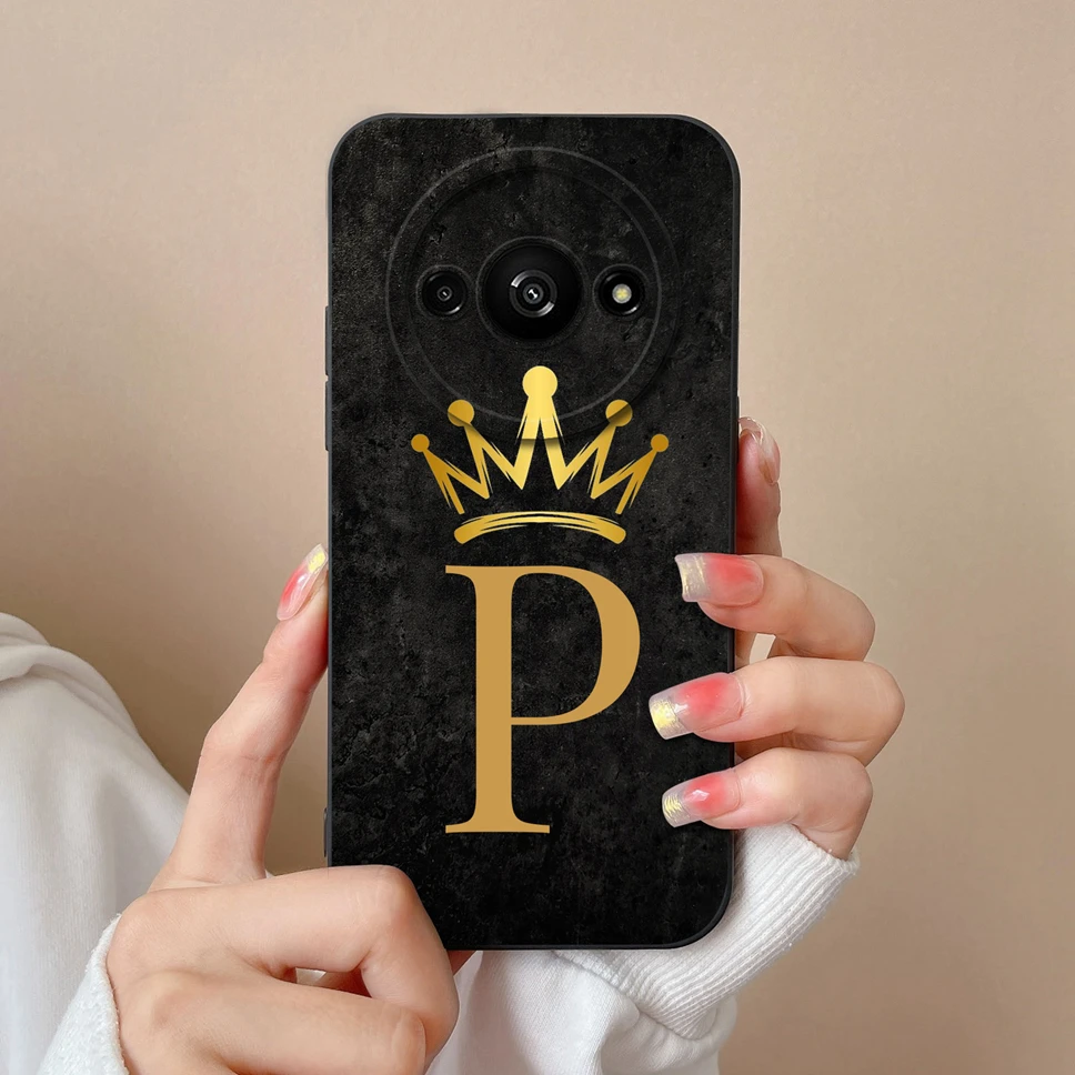 Cute A to Z Letters Protective Back Cover Case