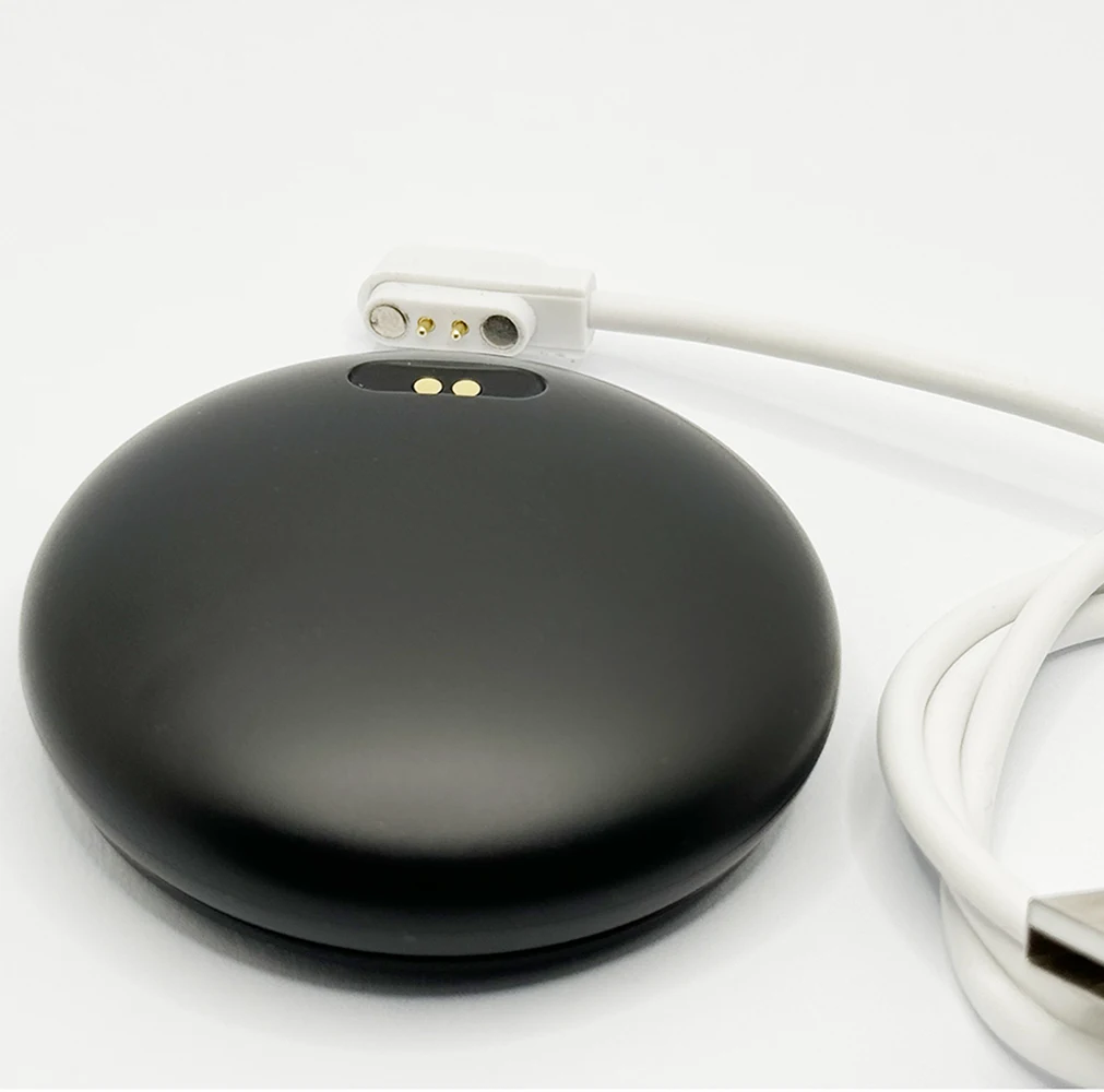 A4 button with WiFi connection and magnet charge pins