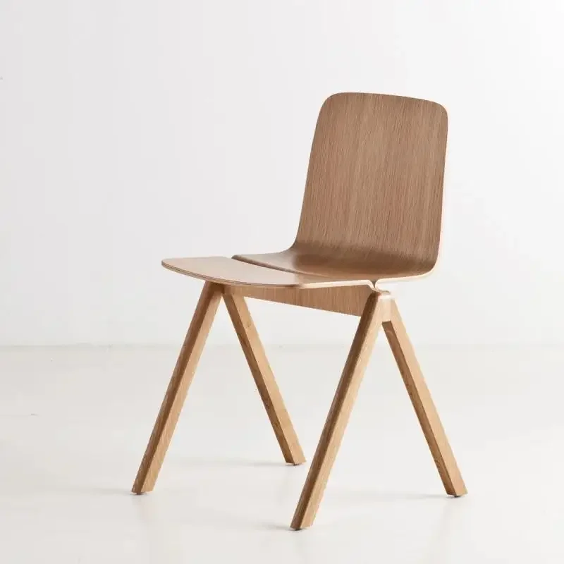 Scandinavian Design Modern Dining Room Sets Wooden Seater Dining Chairs With Solid Wood Copenhague Chair Stackable