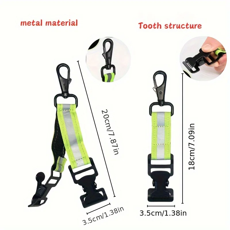 Portable Glove Holder with Durable Metal Clip Design - Versatile Storage