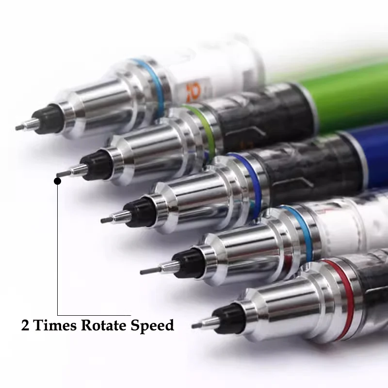 Uni Kuru Toga Advance M5-559 Mechanical Pencil 0.3mm/0.5mm/0.7mm Two Times Rotate Speed Auto Pencils for Draft Drawing Writing 3