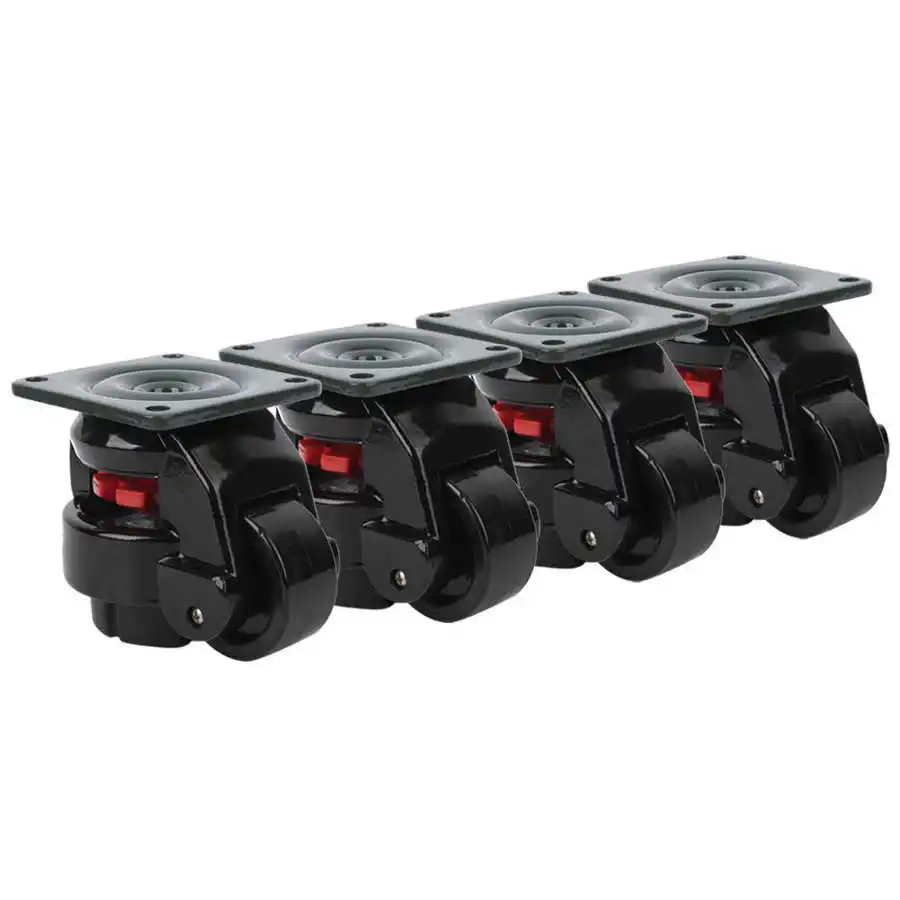 Homend Leveling Casters – 4 Pack Plate Mounted, 551lbs Capacity Each - View #4