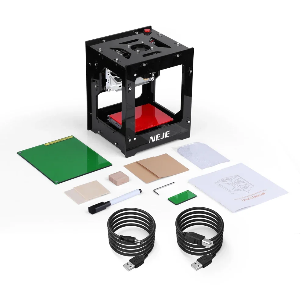 熱い販売！ NEJE DK-8-KZ 1500/2000mW デスクトップレーザー彫刻