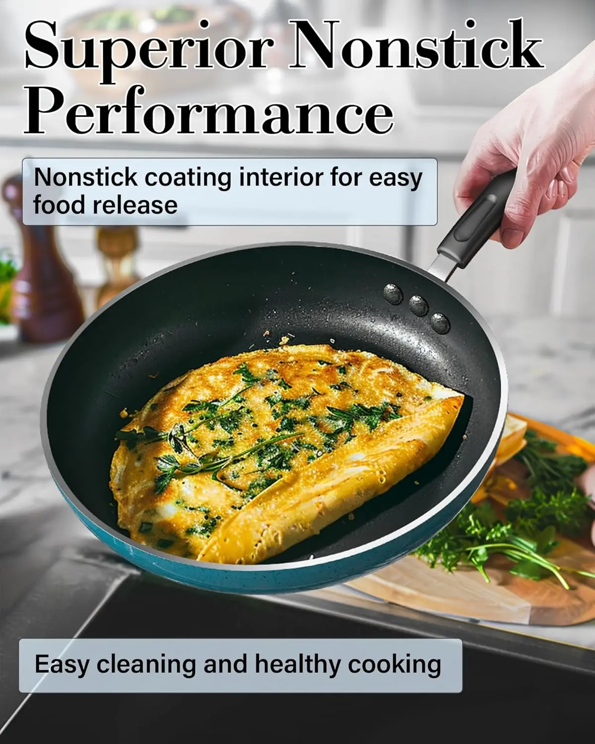 12-Piece Nonstick Cookware Set 4