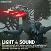 Remote Control Dinosaur for Kids - 2.4G RC Dinosaur with 3D Eye Shaking Head Roaring Sounds Rc Robot Dino Toys for Kids 3