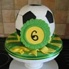 4 Pcs/lot Football Plastic Cutter Fondant Cookies Embosser Tool Set Mold Cake Decorating Sugarcraft Bakeware 5