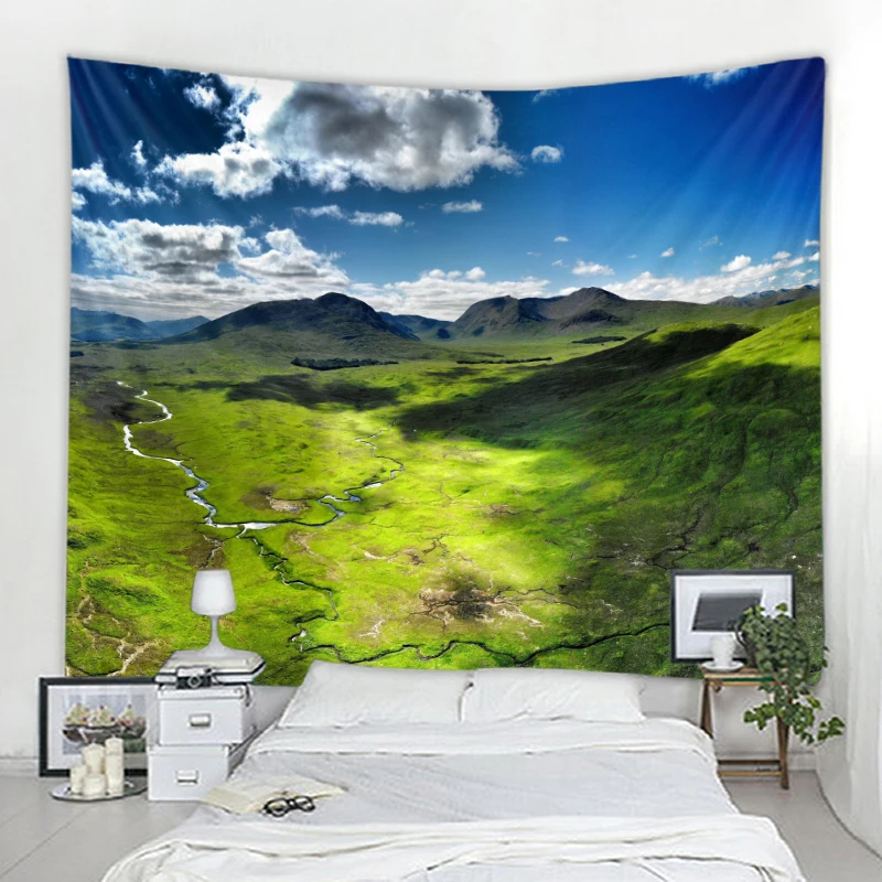 Tapestry Decorations Canvas Wall Art 3D Digital Print Household Tapestries