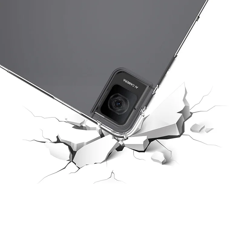 Shockproof Airbag Protective Tablet Case with Transparent TPU Back Cover