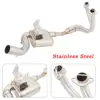 Header Pipe For kawasaki Z650 2017-2023 Motorcycle Exhaust Pipe Stainless Steel Box Front Link Tube Connect 51mm Muffler