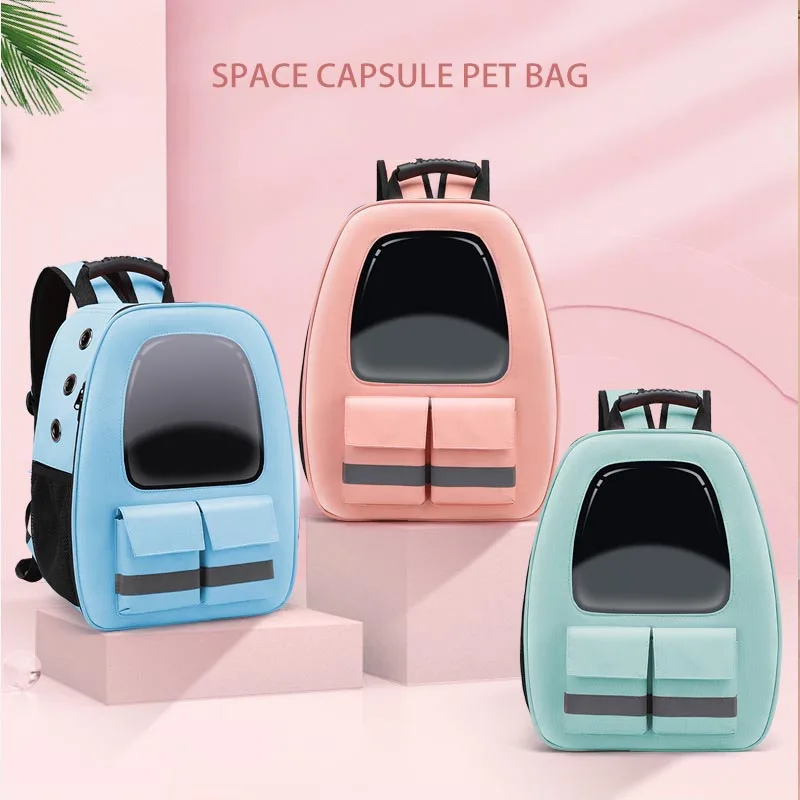 Cat Backpack Breathable Travel Pet Carrier Bag for Small Dog Cat Carring Transport with Safety Strap Pet Accessories Carrier
